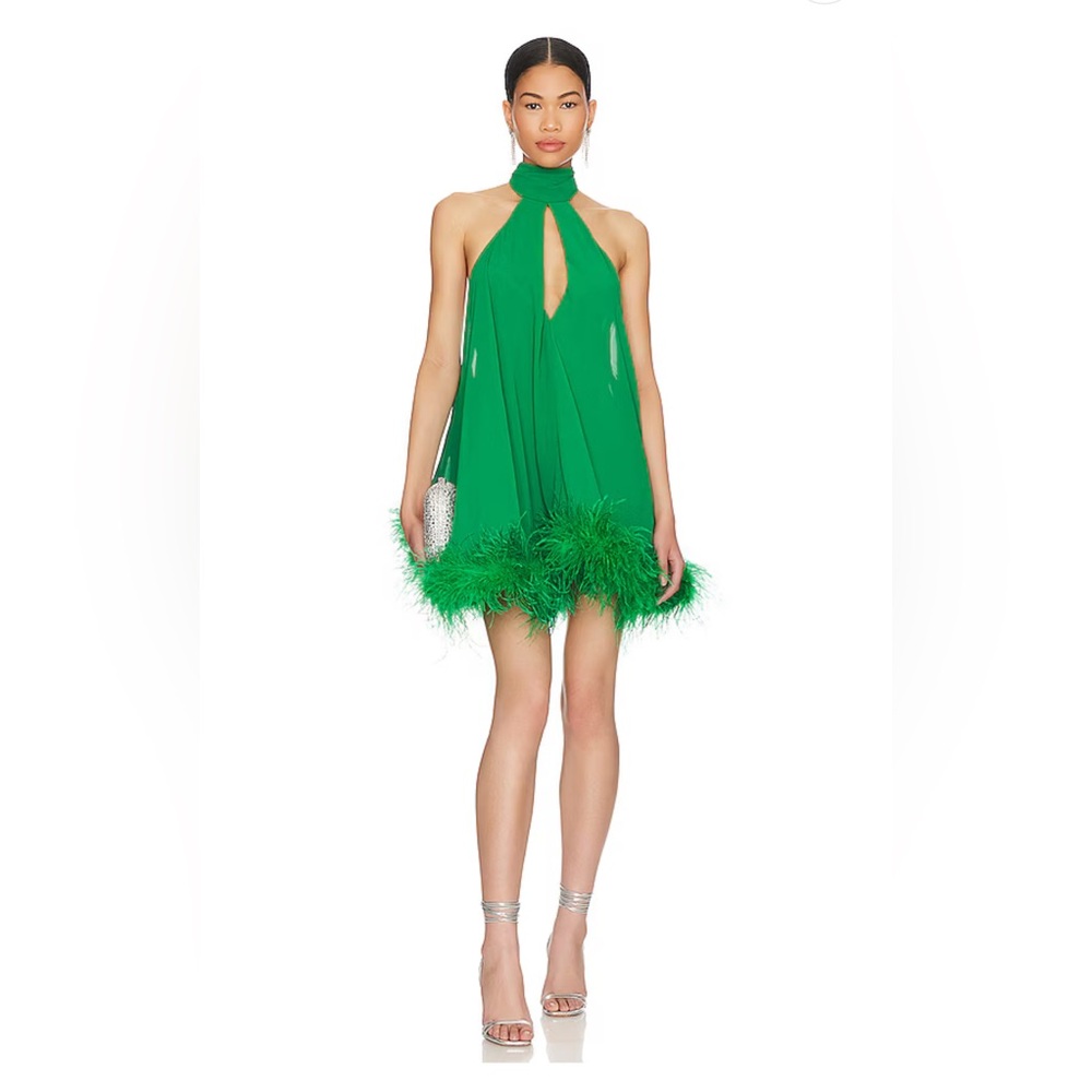 Lovers and Friends Kelly Green Jessica Dress Small